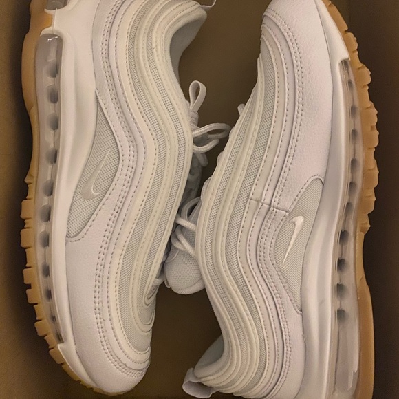 Nike Shoes | Air Max 97 White Gum | Poshmark